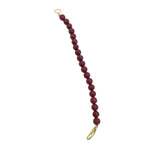 Acessório Para Biquíni - Pedra Jade Rubi 8mm