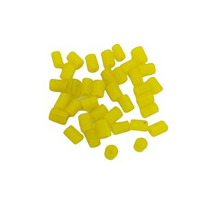 Contas - Tubo Indiano - Amarelo