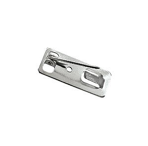 Base de Broche Retangular 23mm - pacote com 1.000 pçs