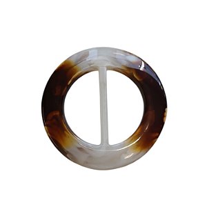 Fivela de Resina - Redonda 10cm