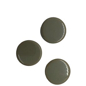 Entremeio - Ponteira de Resina - Pastilha - Cor Marrom