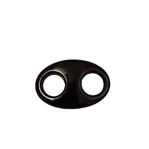 Fivela de Rasina - Pequena - Cor Preto