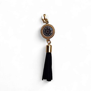 Cursor de Zíper com Tassel - Mandala