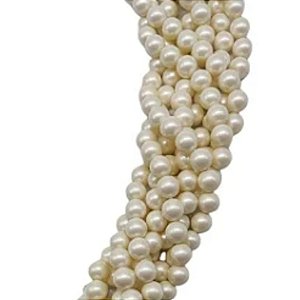 Pérola Shell Furo Passante - 12mm
