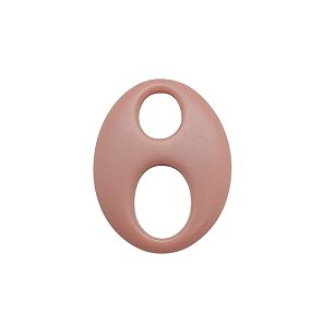 Fivela de Resina - Rosa Quartzo - Fosco