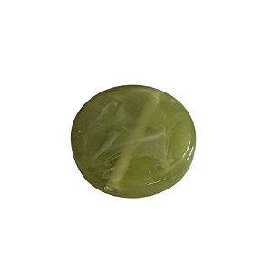 Entremeio Pastilha de Resina - Cor Verde Oliva Mescla Translúcido