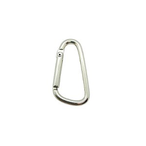 Fecho Mosquetão - 4,4cm x 2,3cm Níquel