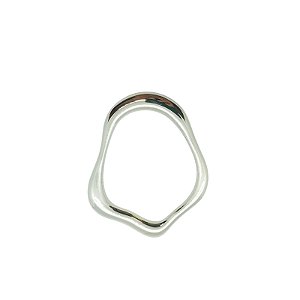 Entremeio Orgânico Essenza - metal 6,6cm x 5,4cm Níquel