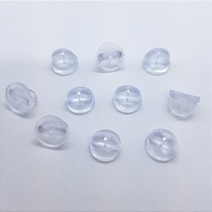 Tarraxa de Silicone para Botton - Pacote com 50 unidades
