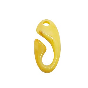 Fivela de Resina Seraphine - Cor Caramelo com Mescla