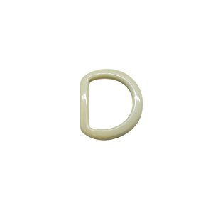 Argola de Resina D - Bege