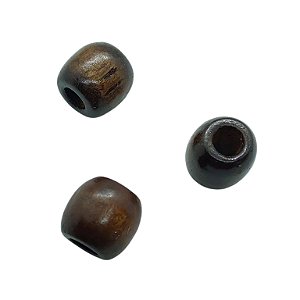Entremeio de Madeira Cor Marrom - 16mm - Pacote 50g