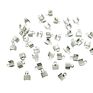 Terminal Quadrado - Níquel - 4mm