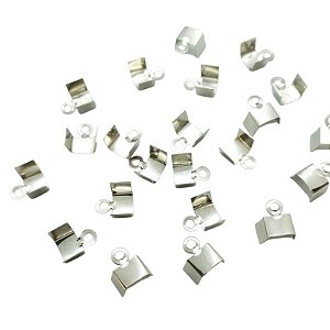 Terminal Quadrado - Níquel - 6mm