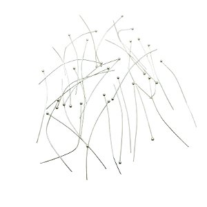 Alfinete Bolinha Especial – Níquel – 50mm pct. com 100 unidades