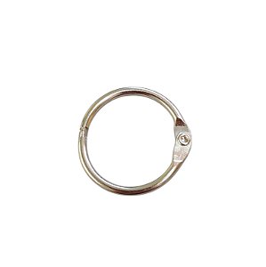 Argolas Para Chaveiro Articulada 25mm Interno / 30mm Externo - Fio 2.6