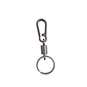 Fecho Mosquetão Mola Com Argola