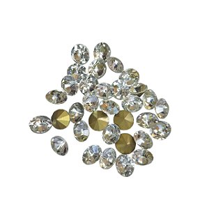 Strass base cônica Cristal SS45 = 9,85mm - 1 Grosa 144un