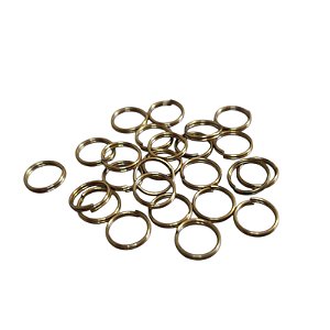 Argolas de Aço Carbono sem Banho 8,5mm - Pacote com 1 Kg