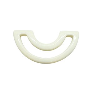 Choker de Resina Luna Frame para Confecção de Vestidos e Tops - Off