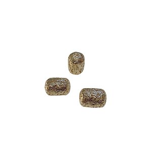 Entremeio de Metal Criola - Banho Dourado - 2,8cm x 2cm