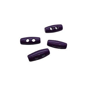 Botão De Resina - Roxo