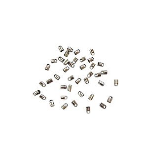 Terminal Para Corrente Rabo De Rato - Tamanho 3,5mm - Niquel