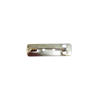 Base De Broche Retangular 36mm - Ferro Pacote Com 1,000 Pçs