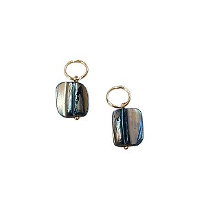Ponteira Madrepérola Abalone - Azul - Unidade