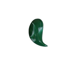 Fivela De Resina Gota Oceana - Verde Com Mescla