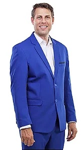 Costume Gabardine Azul Royal: Sofisticação e Elegância para Todas as Ocasiões