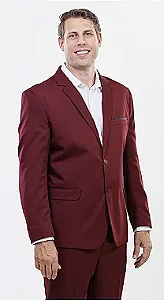 Costume Gabardine Burgundy - Sofisticação e Elegância