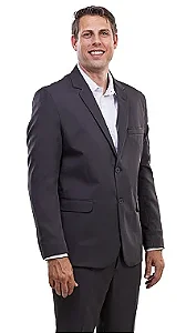 Costume Gabardine Chumbo: Sofisticação e Elegância para Todas as Ocasiões