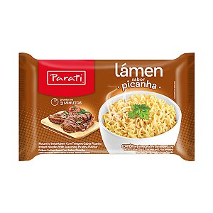 Macarrão Instantâneo Lámen Parati Picanha 70g - Pack 10x70g