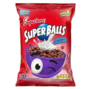 Cereal Matinal Super Balls Superbom Chocolate 200g 🏷️
