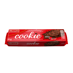 Biscoito Cookie Parati Chocolate com Gotas de Chocolate 60g 🏷️
