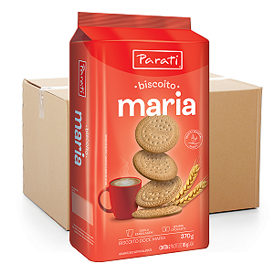 Biscoito Maria Parati 370g - Caixa 20x370g