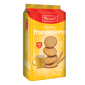 Biscoito Francesinho Parati 400g - Kit com 5x400g