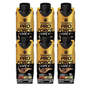 Piracanjuba Whey 15g Zero Lactose Sabor Café 250ml - Pack 6x250ml