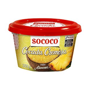 Cocada de Coco com Abacaxi Sococo 335g