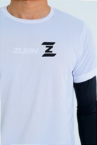 Camiseta Dry Fit Masculina UV30+ - Branca