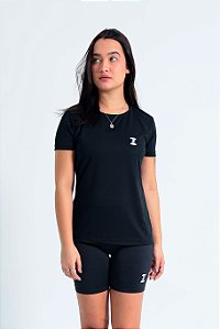 Camiseta DryFit Feminina UV30+ - Preta