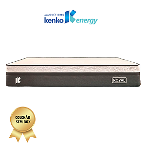 COLCHÃO MAGNÉTICO ROYAL ELITE COM VIBROMASSAGEM - SEM BOX