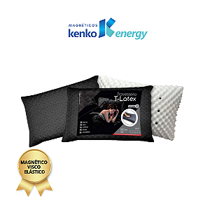 TRAVESSEIRO MAGNÉTICO DE ESPUMA VISCO ELÁSTICA