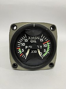XMSN OIL TEMP & PRESS INDICATOR - 206-075-678-107 - BELL