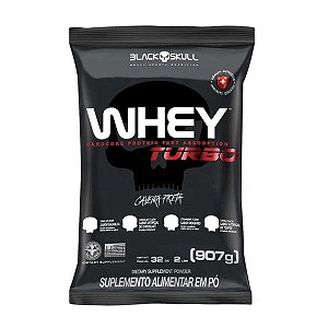 Whey Protein Turbo Refil 907 gr Black Skull