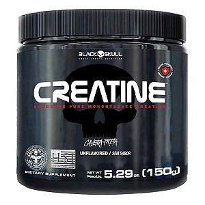 Creatine Pura Monohidratada 150 gr Creatina Black Skull