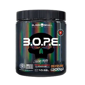 Pré Treino B.O.P.E 300 gr BOPE Black Skull