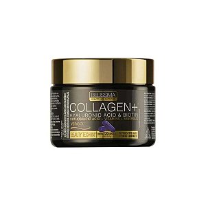 Collagen Plus 120 Cápsulas Colágeno Hidrolisado Belissima Black Skull
