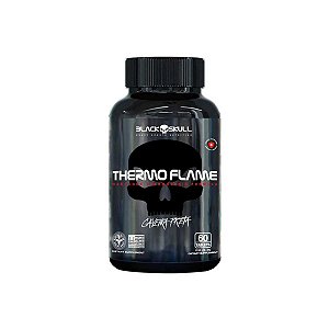 Thermo Flame Termogênico 60 Tabletes Black Skull